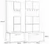 Masseno MODULO Garderobenschrank weiß, 161,2x204x40cm (800001380322)