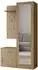 Masseno Vento Garderobe-Set Eiche Artisan, 100x180,5x35cm (800001379749)