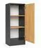 VCM Dilos Mehrzweckschrank 1 Drehtür, 3 Fächer, 114x52x32cm