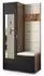 Masseno VIRA Garderobenschrank mit Spiegel, Eiche Lefkas, 95x181x51cm (800001380025)