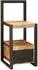 vidaXL Ankleidehaken mit Regal Massivholz Mango, 40x40x90cm (4015985)