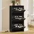 Stilvora Schuhkipper schmal 3 Klappen, MDF, 60×24×114cm (QTEK4EFELYCFQIF)