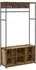 vidaXL Garderobenständer mit Schuhbank, Altholz, 100x32x180,5cm (8012036)