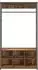 vidaXL Garderobenständer mit Schuhbank, Altholz, 100x32x180,5cm (8012036)