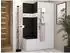 Mirjan24 Orion XXVI Garderoben-Set mit Polsterpaneel, Schrank, Sitzbank, Haken, 116x186x46cm (800001367097)