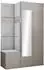 Mirjan24 Orion XXVI Garderoben-Set mit Polsterpaneel, Schrank, Sitzbank, 116x186x46cm (800001367126)