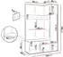 Mirjan24 Orion X Garderoben-Set mit Schrank, Sitzbank, Wandpaneelen 42x42
