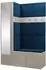 Mirjan24 Orion X Garderoben-Set mit Schrank, Sitzbank, Wandpaneelen 42x42