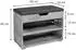 VICCO Rolfe Schuhbank mit Klappdeckel, betongrau, 60x45cm (24233)