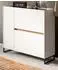 Inn.Furn Borga Schuhkipper weiß/Artisan Eiche, Soft-Close, 110x94x32cm (80000151598)