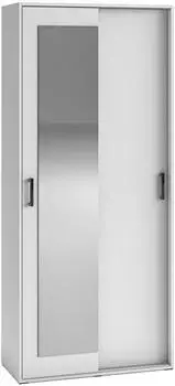 Masseno Benveno Garderobenschrank wei&szlig;, 6 F&auml;cher, 90x210x40cm (800001819223)