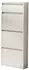 en.casa SOKNDAL shoe tipper with 3 tiled troops 104x50x15 cm off-white