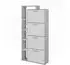 VICCO Schuhkipper Orlando 4 Fächer weiß/Beton 80x166,1cm (53243)