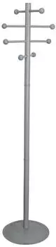 MAUL MAULsaphir Lite Garderobenständer alusilber, 8 Haken, 171cm (9401582)