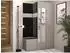 Mirjan24 Orion XXVI Garderoben-Set mit Polsterpaneel, Schrank, Sitzbank 116x186x46cm (800001367135)