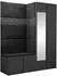Mirjan24 Orion XII Garderoben-Set mit Schrank, Spiegel, Sitzbank, Wandpanelen (800001366992)