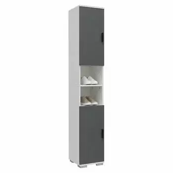 VCM Gados M schmaler Schuhschrank Holz 178x30x33cm (63527728-0)