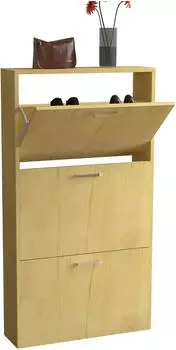 VCM Sulos M Schuhkipper, Honig-Eiche, 59x108x17cm