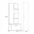 Masseno Modulo Garderobenschrank, weiß, 5 Fächer, 120,6x204x40cm (800001380334)