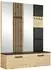 Masseno Modulo Garderobe-Set Eiche Artisan, 161,2x204x40cm (800001380549)