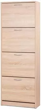 Finori Schuhkipper Cabinet holzfarben, 58x162x25cm