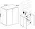 VCM Lona 3 Schuhschrank grau, Holz, 70x110x39cm
