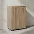 KADIMA DESIGN Schuhschrank-Kommode 2 Türen, 3 Einlegeböden, beige, 60x35x90cm
