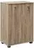 KADIMA DESIGN Schuhschrank-Kommode 2 Türen, 3 Einlegeböden, beige, 60x35x90cm