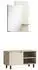 VICCO Puerto Garderoben-Set Eiche/Cashmere, 2-teilig (67648)
