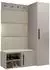 Mirjan24 Medi II Garderoben-Set Schuhschrank mit Haken und Polsterpaneel, beige, 40x191x50cm