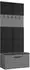 Masseno Modulo Garderobenschrank grau, 7 Fächer, 201,2x204x40cm (800001380462)