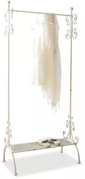 Loberon Garderobe &Eacute;pinay antikwei&szlig;, Eisen (17500-5-1)