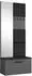 Masseno Modulo Garderobenschrank mit Spiegel, grau, 161,2x204x40cm (800001380472)