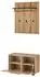 Furn.Design Evoke Design-D Garderoben-Set 3-teilig, Eiche, 80cm (GE62116-08)