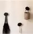 Metallbude LOU Wandhaken organisch, 3er-Set, schwarz (1001065)