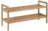 Begryf Schuhregal aus Bambus, 2 Ebenen, 70x26x40cm (SRB24)
