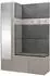Mirjan24 Orion X Garderoben-Set mit Sitzbank, Spiegel, 11x Wandpanel 42x42, Kaschmir/Manila 16 (800001367449)