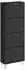 VICCO Helge Schuhschrank 4 Fächer, schwarz, 60x166,7cm (54236)