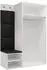 Mirjan24 Garderoben-Set Medi IV mit Schuhschrank, Kleiderhakenbrett, 4x Paneel 42x42 (800001207597)