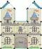 vidaXL Modularer Kinderschrank mit 8 Würfeln, blau, PP