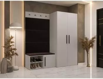 Mirjan24 Medi I Garderoben-Set Kaschmir/Manila 04, 80x191x50cm (Medi I)