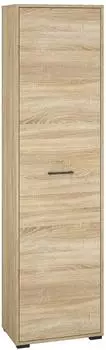 Feldmann-Wohnen Caro Garderobenschrank Sonoma Eiche hell, 55x34x199cm