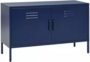 Beliani Uria Sideboard Metall, marineblau (322298)
