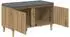 vidaXL Schuhbank mit Kissen Artisan-Eiche 80x38x46cm