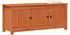 vidaXL Schuhschrank massives Kiefernholz wachsbraun 110x38x45,5cm