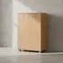 KADIMA DESIGN Schuhschrank NIMES 4 Fächer, 2 Türen, braun, 60x90x35cm