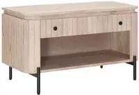 vidaXL Schuhbank mit Schubladen mit Regal mit Speicher 85 x 37 x 48 cm