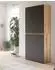 Inn.Furn Assino Mehrzweckschrank 4-türig, grau/Eiche, 70x175cm (GE70182-08)