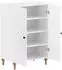 vidaXL Schuhschrank Alkmaar Holzwerkstoff 59,5x39,5x90cm