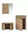 xonox.home Keno Garderoben-Set 3-tlg., Artisan Eiche, 175x191x37cm